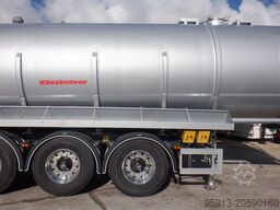KÄSSBOHRER Gülle Tankwagen Auflieger Edelstahl STN L