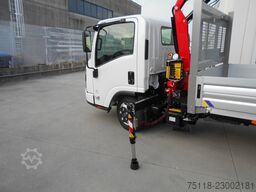 Isuzu M21 GRU e CASSONE FISSO