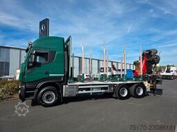 Iveco X-Way 510 6x4 Cranab TZ12 2 Intarder