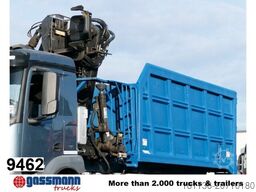 BTE Abrollcontainer mit Kran Mec CL180.80.2Z