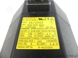 Fanuc A06B-0034-B575 AC Servo Motor SN: C48P3364