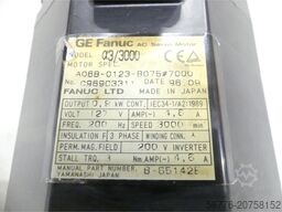 Fanuc A06B-0123-B075 # 7000 AC Servo Motor SN: C969C3311