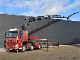 DAF CF 510 8x2 / PALFINGER 110 tm - JIB - WINCH