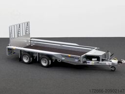 Ifor Williams GX125HD | RAMPE 366X157CM 3500KG BAUMASCHINENANHÄNGER