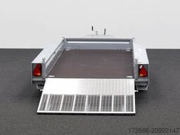 Ifor Williams GX125HD | RAMPE 366X157CM 3500KG BAUMASCHINENANHÄNGER