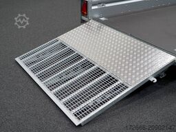 Ifor Williams GX125HD | RAMPE 366X157CM 3500KG BAUMASCHINENANHÄNGER