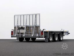 Ifor Williams GX126 TRIDEM | RAMPE 366X184CM 3500KG BAUMASCHINENANHÄNGER