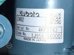 Kubota Z482 - 2,5kVA single phase used genset - DPX-12665
