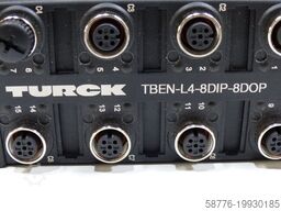 Turck TBEN-L4-8DIP-8DOP Kompaktes Multiprotokoll-I/O-Modul für Ethernet