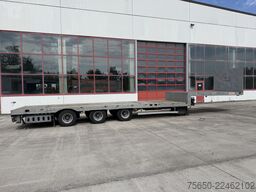 Möslein STO 3 Schwebheim  3 Achs Satteltieflader Plato 45 t GGfür Fertigteile, Baumaschinen