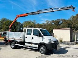 IVECO Daily 65C17 4x4 DOKA Kran 13m Kipper Winterdiens