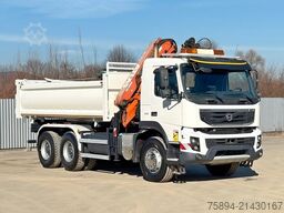 VOLVO FMX 410 Kipper 5,10m *ATLAS 165.2E/FUNK *6x4