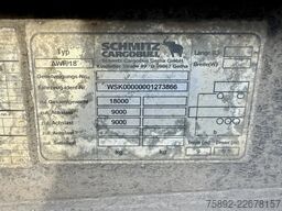 Schmitz Cargobull AWF 18 / BDF / 2 x Achsen