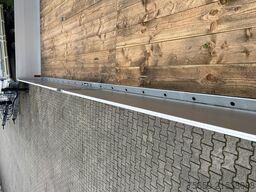 Möslein THT 11- G 6,2  Tandem Pritsche- Tieflader mit Rungentaschen