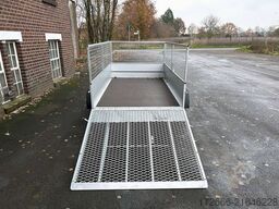 Variant VARIANT 2004 F2 MR K | RAMPE 257X145X39CM 2000KG TIEFLADER + GITTERAUFSATZ
