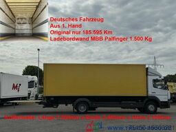 Mercedes-Benz Atego 1224 Koffer MBB Palfinger LBW 1.500KG AHK
