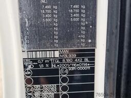 MAN TGL 8.180 TIJHOF Abschlepp 7.5t MMAT 18750kg 6...