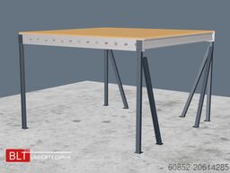 5x5m Lagerbühne , Belastung : 500kg/qm Unterkante: 3m ,ca. 25qm , Systembühne