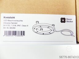  Bauer  Böcker LED-Maschinenleuchte Kreislicht M - ! - 900/83