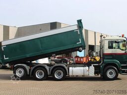 MAN TGA 35.400 8X4 + MANUAL! + NCH kipper/ bitum s...
