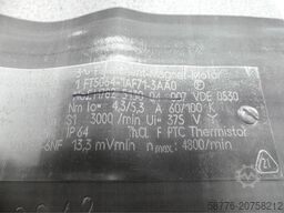 Siemens 1FT5064-1AF71-3AA0 AC-VSA-Motor mit 1FU1050-6NF ohne Typenschild