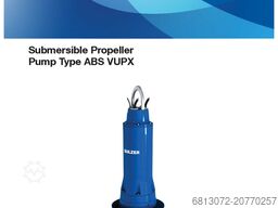 Sulzer Submersible Propeller Pump Type ABS VUP