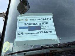 Scania R 520 V8 + PALFINGER 72002 6X + JIB 4X + WINCH ...