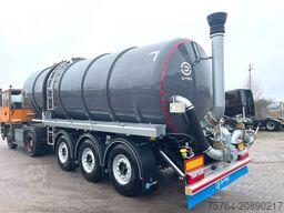 D-TEC 30m³ Tanker Gülle / V2A / Gelenkt / Auch Miete!