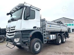 MERCEDES-BENZ 3351 Arocs/ABNEHMBARER Kran/Kipper/Bordmatik/6x6