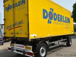 Schmitz Cargobull 4x WKO Lafette mit Tiefkühlkoffer-Wechselbrücke