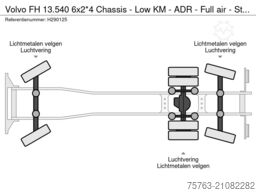 Volvo FH 13.540 6x2*4 Chassis - Low KM - ADR - Full a...