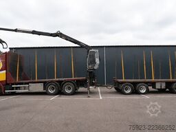 Scania R 580 V8 6X4 LOGTRANSPORT COMBI WITH KESLA 2112...