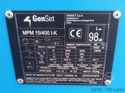 Genset MPM 15/400 I-K - Welding Genset - DPX-35500