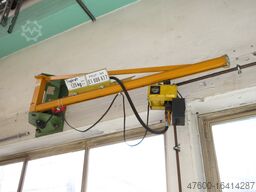 Demag KBK Kran Drehkran Hallenkran 2m Demag KBK2 125 Kg + Stahl Kettenzug