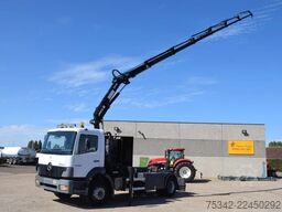 Mercedes-Benz Atego 1823 +Hooklift + MKG crane - 6x hydraulic