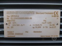 SEW-Eurodrive DFV100L4 SN:01.1244306203.0001.08 - ! -