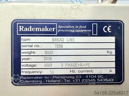 Rademaker Crusto Bread line