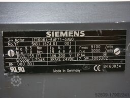 Siemens Servo Motor Antrieb Drive 1FT6064-6AF71-3AB0