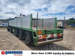  Baustoff-Auflieger, Rollkran Kennis 14R,