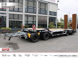 SCHWARZMÜLLER Tiefladeanhänger mit 2tlg. Stahl-Rampen