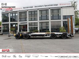 SCHWARZMÜLLER Tiefladeanhänger mit 2tlg. Stahl-Rampen