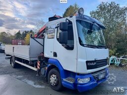 DAF Fa 45.220 Crane truck. 180,000 km.
