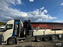 Volvo FH16 Tridem crane truck w/ 43 t/m Fassi crane