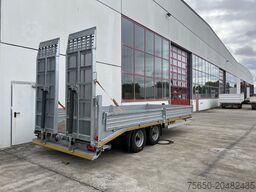 Möslein TT11 BR Neuer Tandemtieflader, breit Rampen