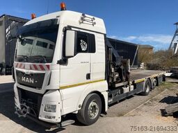 MAN TG-X 26.440 6x2 Pritsche Kran Hiab 422+ Funk