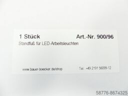  Bauer  Böcker Standfuß für LED-Arbeitsleuchte - ! - 900/96