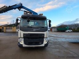 VOLVO FE 320 6x2/4 Abroller mit Cont. + Kran HMF 1820