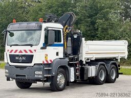 MAN TGS 26.440*KIPPER 5,20 m + LHO L140NZ * 6x4 *TOP