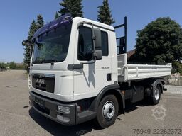 MAN TGL 8.220 Meiller 3. S.-Kipper, 2x AHK