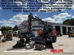 ATLAS 140W Mobilbagger Strom für Magnet